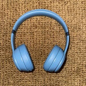 Beats by Dre On-Ear Headphones Solo 4 Slate Blue Like New